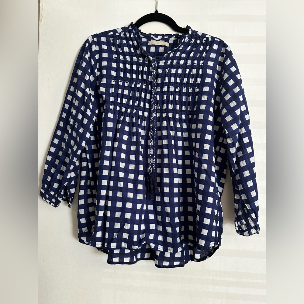 Lola Australia Checkered Tunic, L